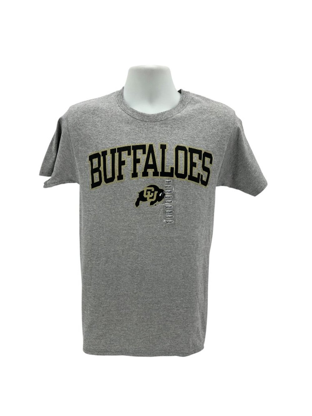 NEW Champion Mens Small Shirt CU Buffaloes Graphic Gray Short Sleeve T-Shirt